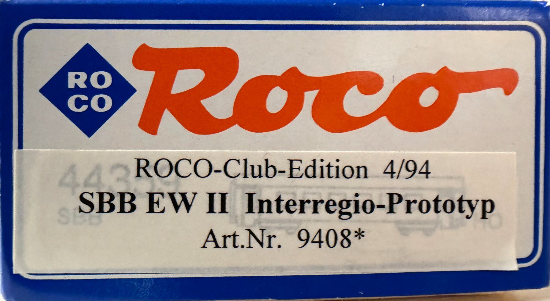 Roco Modellini di ferrovie: Roco H0 SBB EW II Interregio Prototyp, Top Zustand – Nuovo (secondo la descrizione) da Wallisellen venduto da rfl_w2tj 8