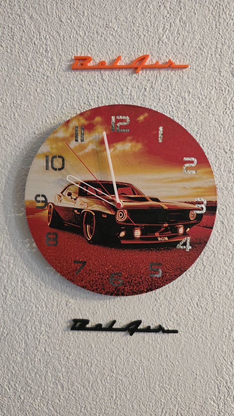 Stand- & Wanduhren: Plymouth Hemi Cuda Wanduhr Oldtimer – Neu (gemäss Beschreibung) aus Winznau von johny_wayne 1