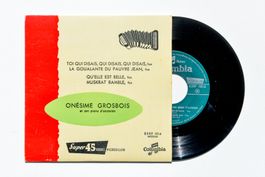 Onésime Grosbois et son piano d'occasion