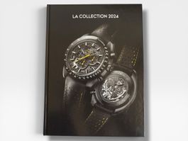 Seltener offizieller OMEGA La Collection 2024 Katalog