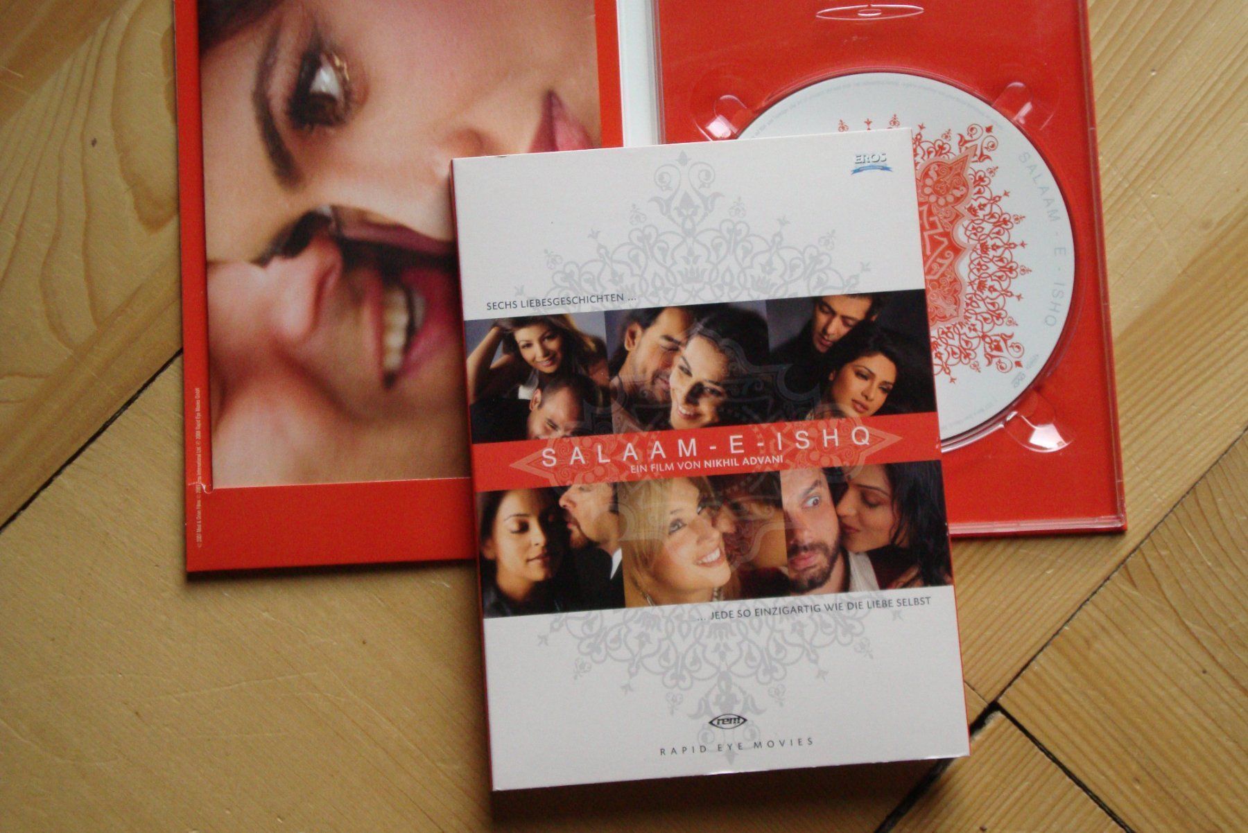 Alle DVDs: SALAAM-E-ISHQ - Bollywood - 6x Lovestory - DVD – Gebraucht aus Bern von carola31
