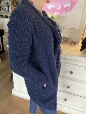 Iro Strickjacke Gr. 40 Marineblau Top Zustand Herbst!