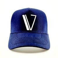 Coole Navy Cap mit V-Logo, Sommer-Style - NEU! OVP