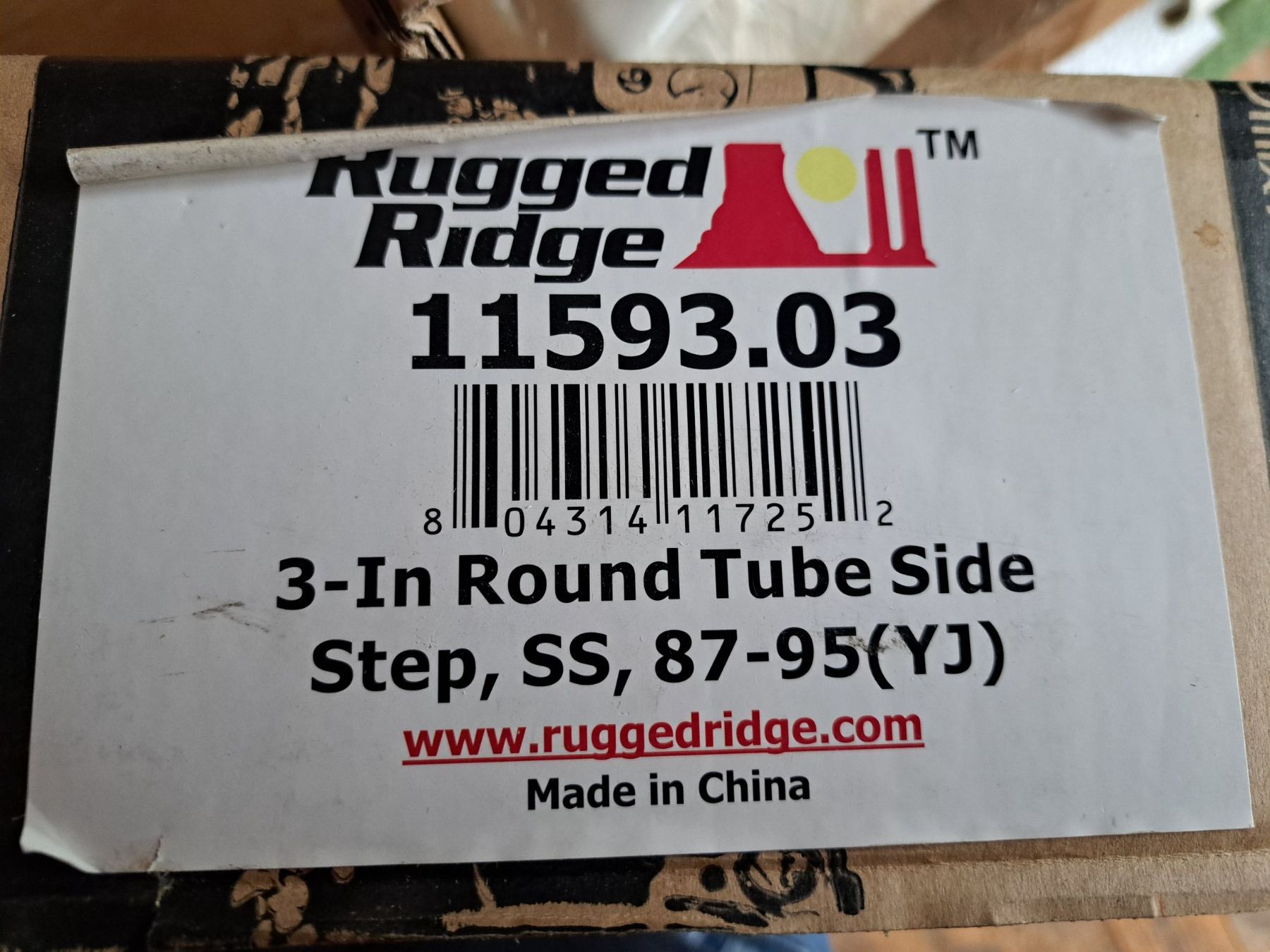 Jeep Tutti i ricambio: Sidesteps zu Jeep Wrangler – Nuovo e nell'imballaggio originale da Effingen venduto da thys76 1