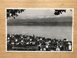 Corcelles-Peseux et les Alpes