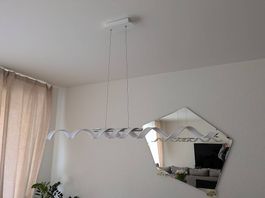 Schöne weisse Leuchte
