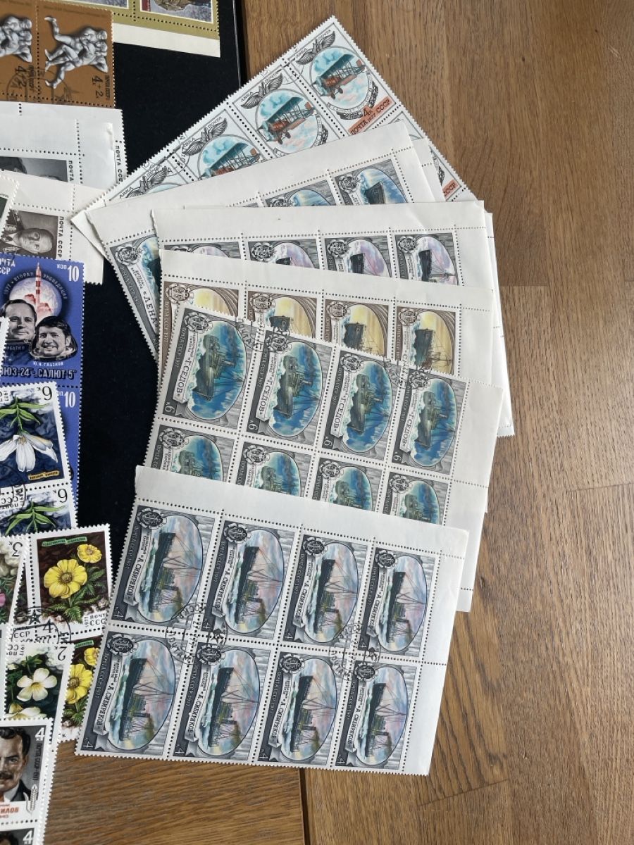 Alle Briefmarken: Sowjetunion div Sätze 10 er Blocks – Gebraucht aus Roggwil TG von Lph_m9nm 4