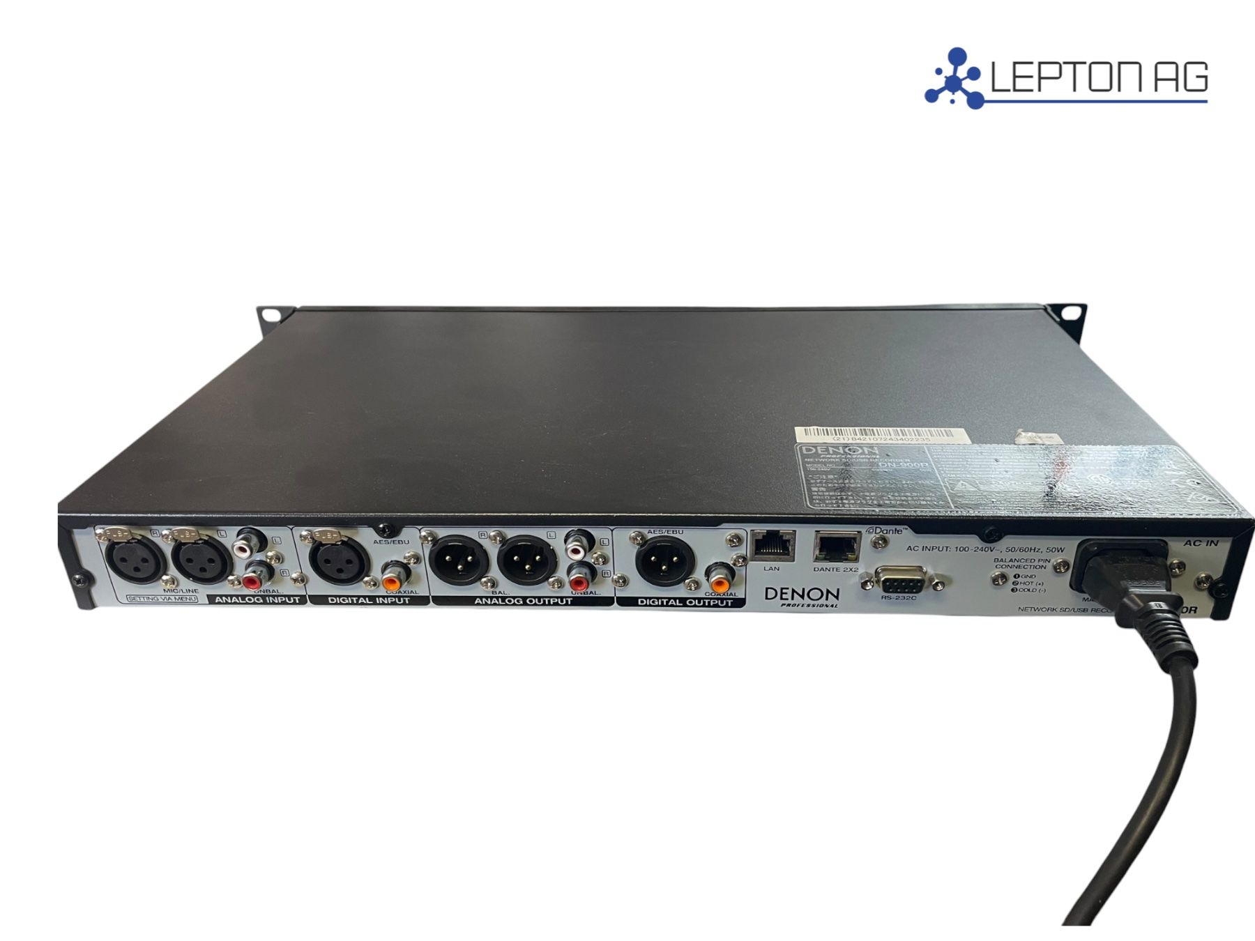 Denon Registratori: DENON DN-900R Network Recorder – Usato da Niederdorf venduto da LeptonAG 3