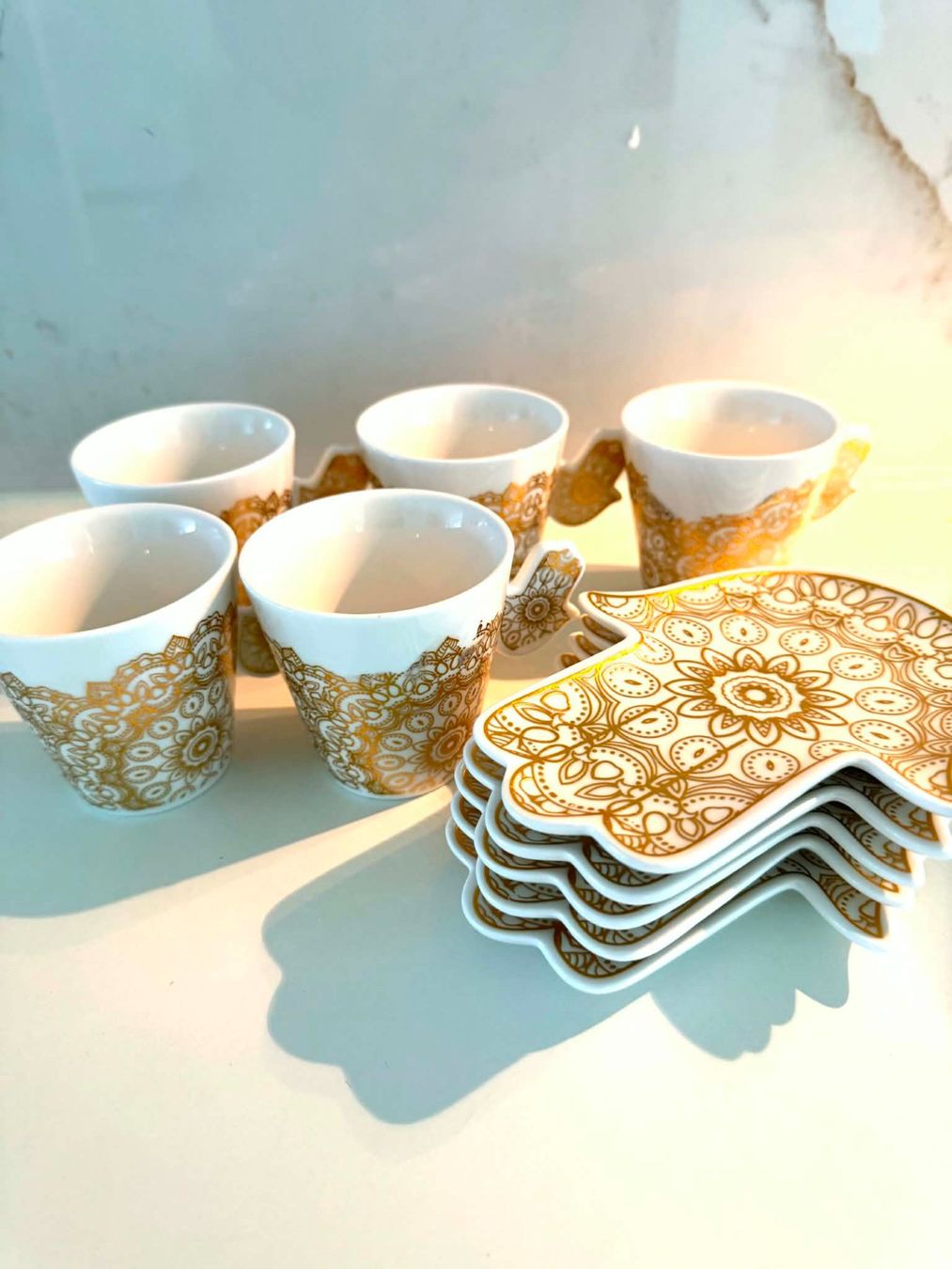 Set di piatti: 5er Set Kaffeeservice – Usato da Bern venduto da MIR-IAM 1