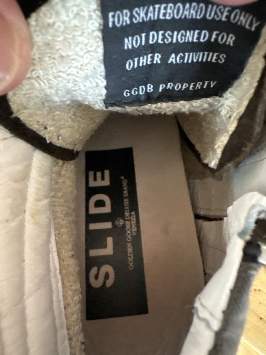 Scarpe da uomo: Baskets Golden Goose slide – Usato da Buttes venduto da Dayos 3
