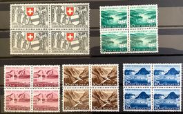 1952 - Pro Patria - Viererblock - Postfrisch **