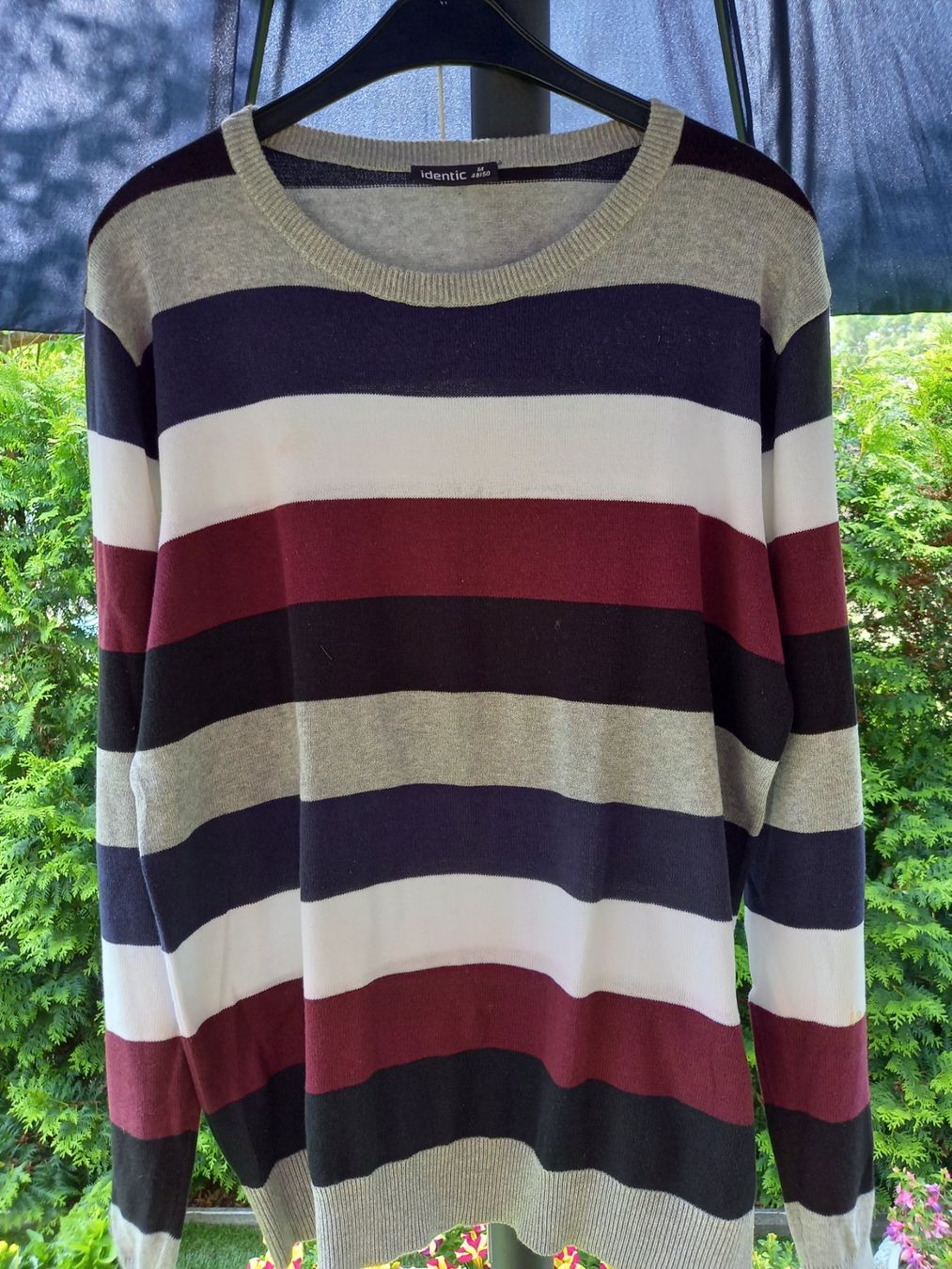 Maglioni & Felpe: Gestreifter, leichter Identic Herren-Pullover, Gr M – Nuovo (secondo la descrizione) da Möhlin venduto da Simba4871 1