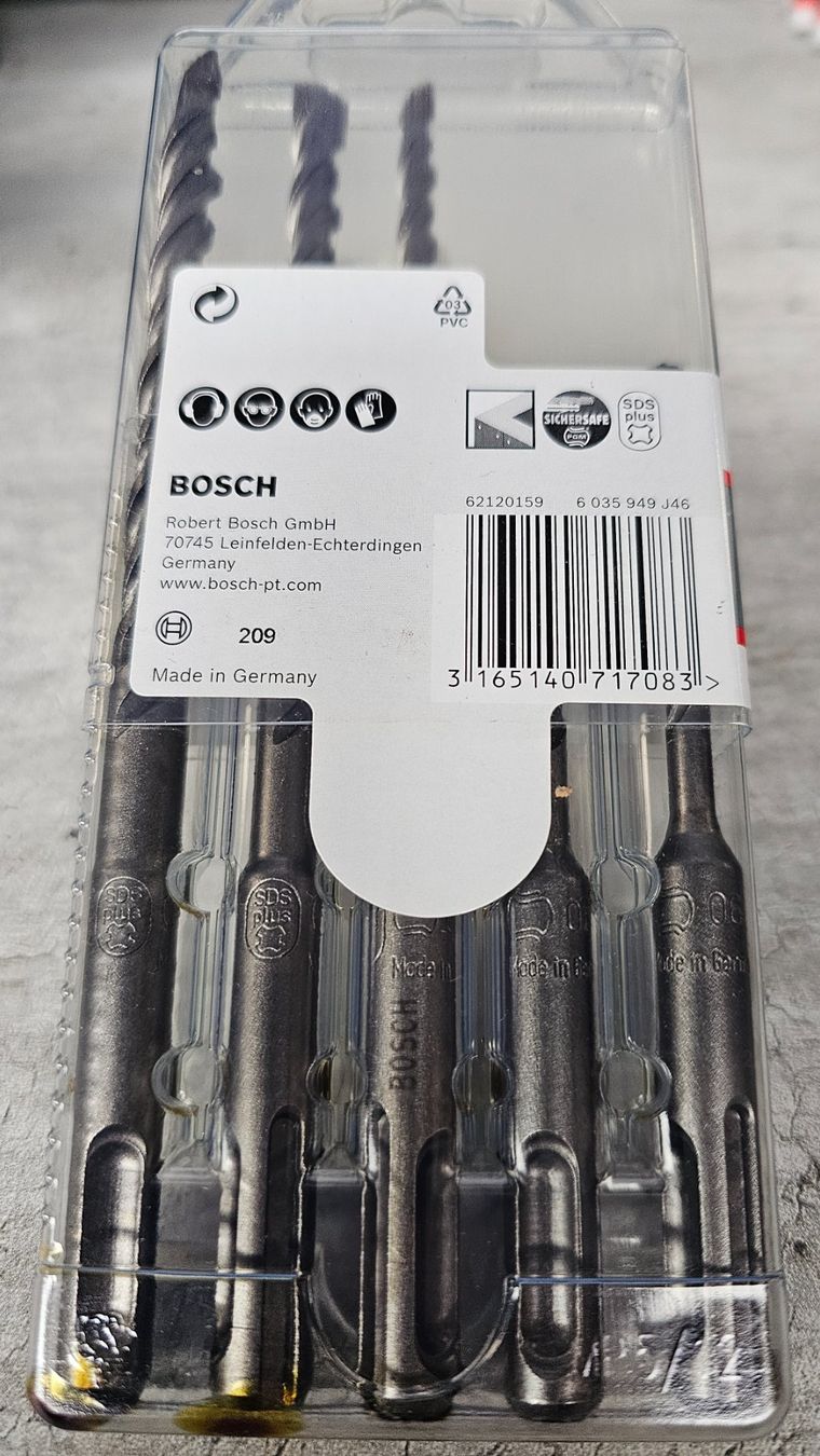 Bosch Tutti gli attrezzi: Bosch Bohrer Set Plus-5 SDS-Plus ab Fr. 1.- – Nuovo e nell'imballaggio originale da Koppigen venduto da Bracher_Mail-House 1