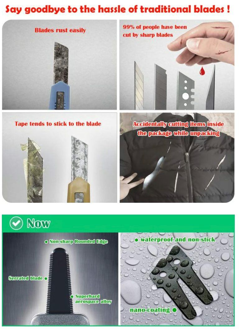 Tutti gli attrezzi: X-Cutter 10-in-1 Multifunktions-Tool: Paketöffner & Marker – Nuovo e nell'imballaggio originale da Winterthur venduto da dmazzotta 5