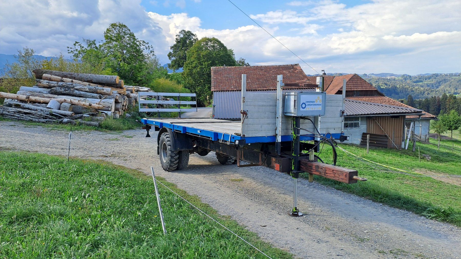 Rimorchi: Traktor Anhänger – Usato da Hinterfultigen venduto da Zimmermann. 2