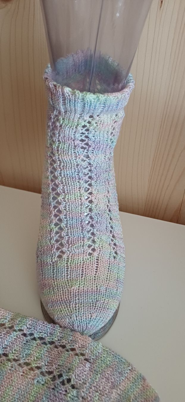 Socken: Sneaker-Socken mit Lochmuster Grösse 37/38  – Neu und originalverpackt aus Amriswil von SANNamerino 3