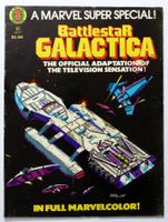 BATTLESTAR GALACTICA MARVEL SUPER SPECIAL #8 TREASURY SIZE‪
