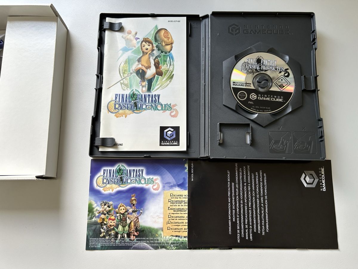 Nintendo Spiele: Final Fantasy Nintendo Gamecube Spiel mit Kabel OVP – Gebraucht aus Belp von retrovideogamers 2