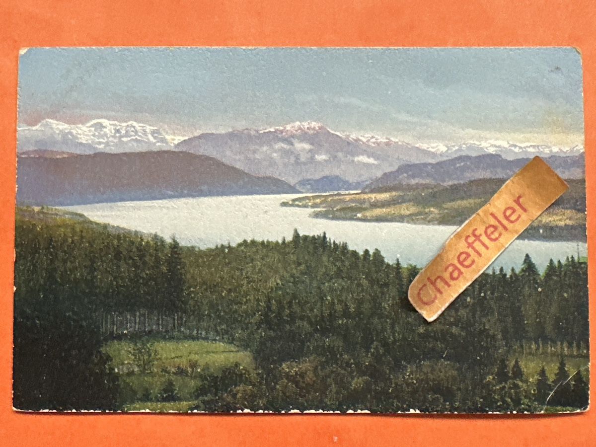 Cartoline postali: Alte Ansichtskarte Restaurant Dietschiberg bei Luzern. – Usato da Zürich venduto da Chaeffeler