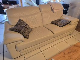 Leder Sofa 3 Sitzer