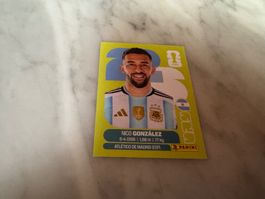 Panini FIFA Fussball WM 2026 Sticker Nico Gonzalez ARG 16