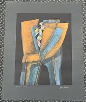 Lithografie handsigniert Giovanni Huber / EA   (ID b5050)