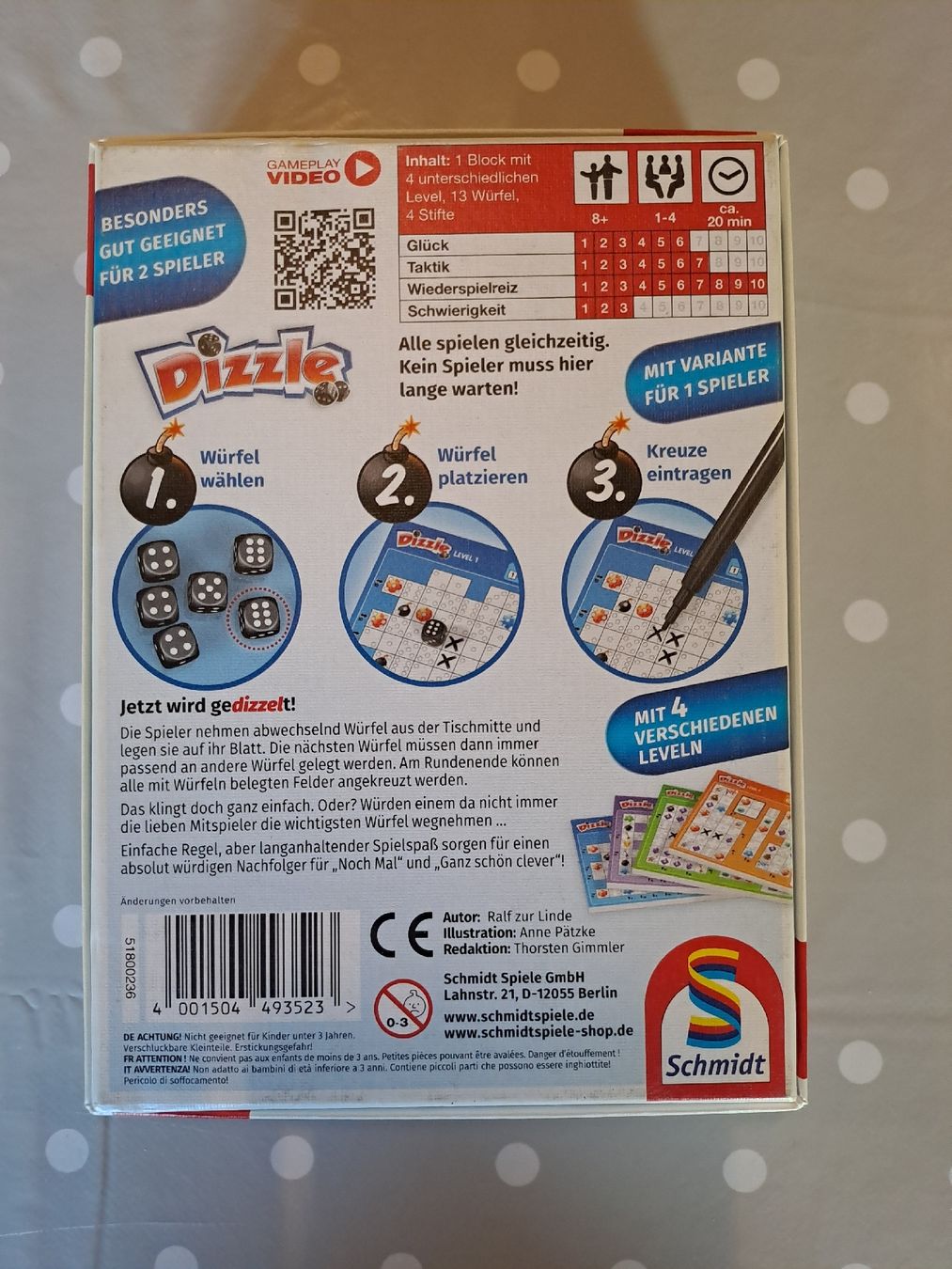 Spiele: Spiel Dizzle – Gebraucht aus Mayens-De-Chamoson von arvine29 1