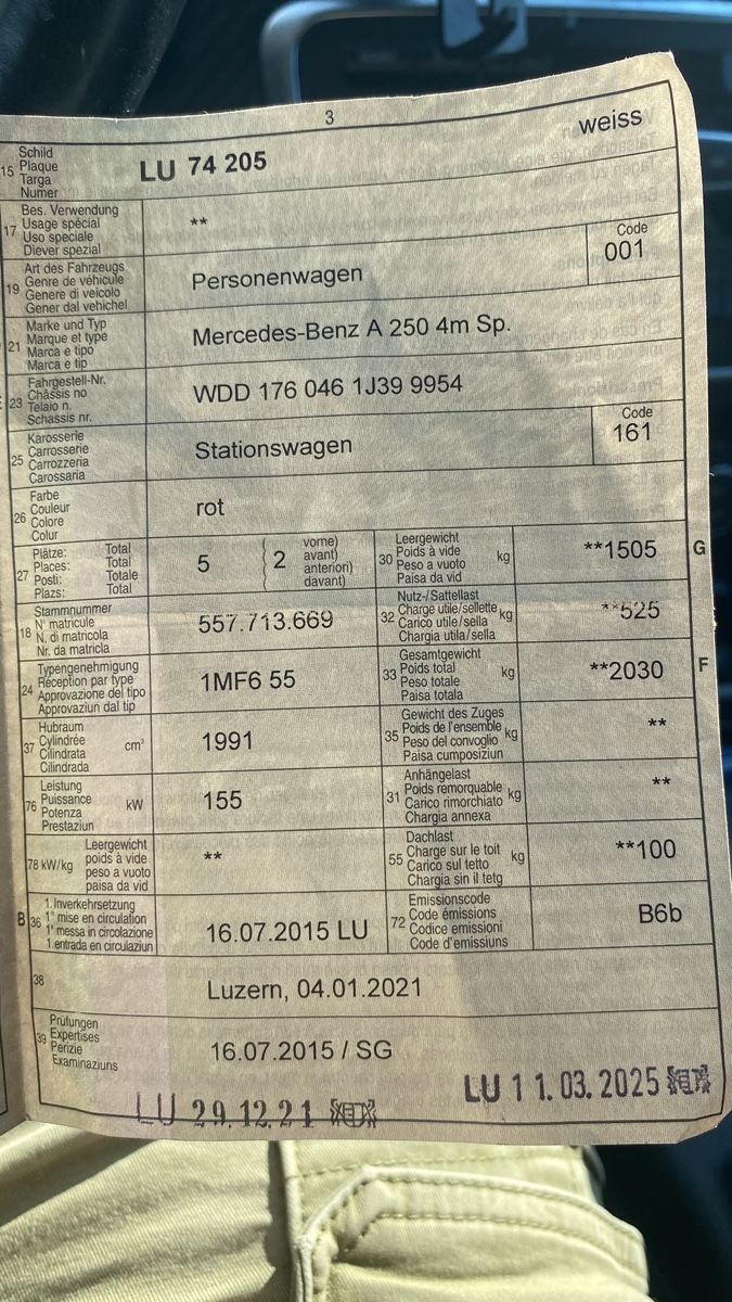 Mercedes-Benz Automobili: Mercedes Benz A250 – Usato da Eschenbach LU venduto da Agialbi11 4