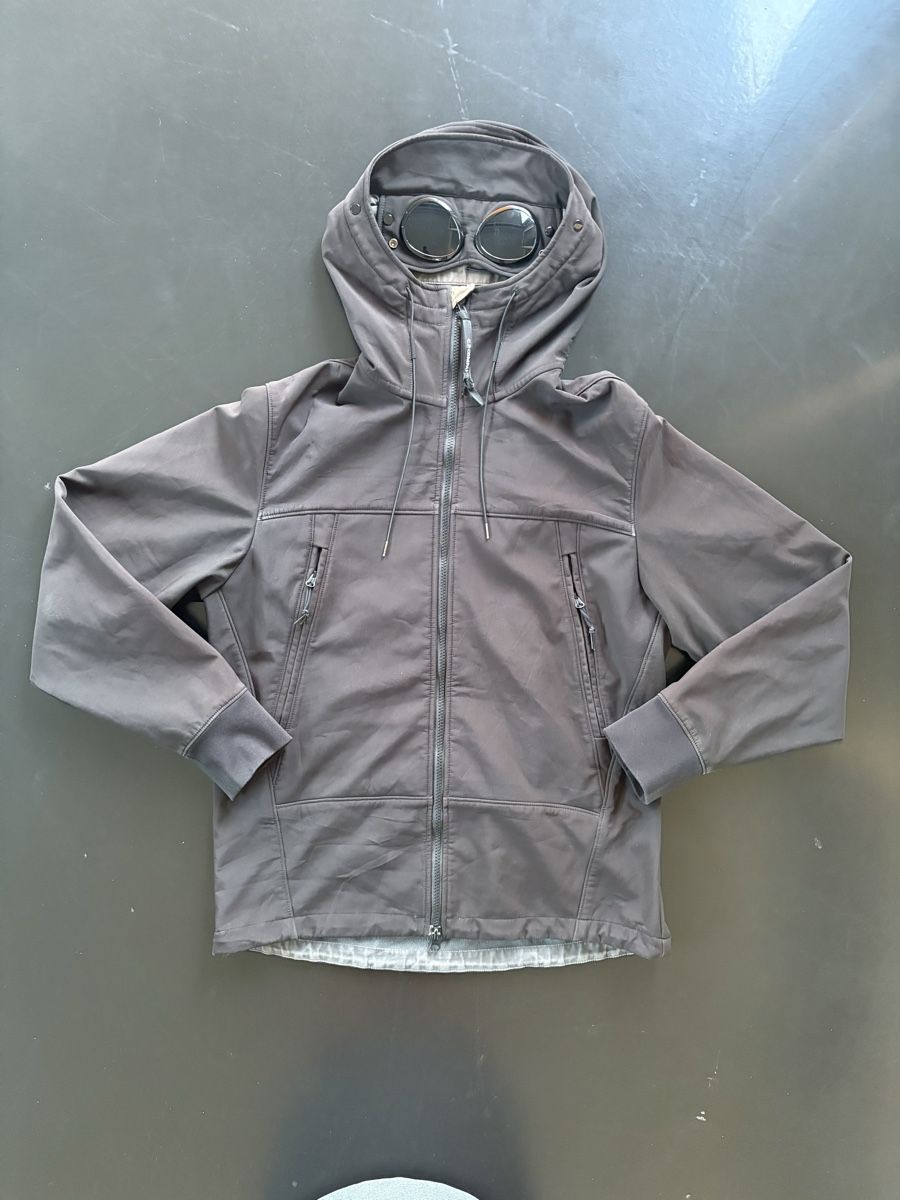 CP Company Giacche: C.P. Company Soft Shell Goggle Jacket grau Herren – Usato da Ittigen venduto da L0RO