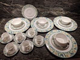 Rosenthal Studio-Linie Geschirr Set, Dekor mit Schmetterling