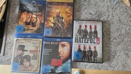 5 Neue Dvd noch eingeschweist.  Davon 3 Blue Ray