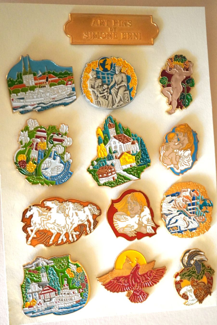 Plaquettes & Badges: Lot Pin Simone Erni – D'occasion à Worb par worb01