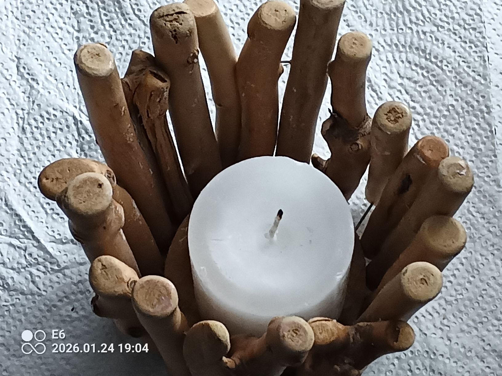 Portacandele: Kerzenhalter im Bambuslook – Usato da Zürich venduto da Mitzi6 2