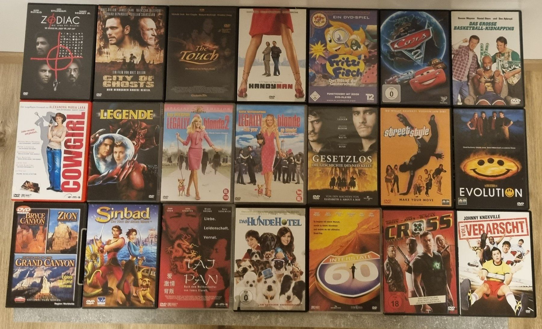 Alle DVDs: DVD Sammlung 63 Filme – Gebraucht aus Wassen UR von  1