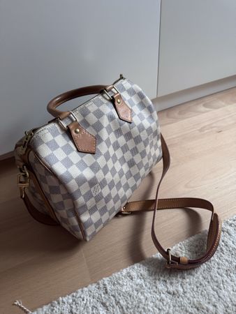 Louis Vuitton Speedy Bandouliere Damier Azur 