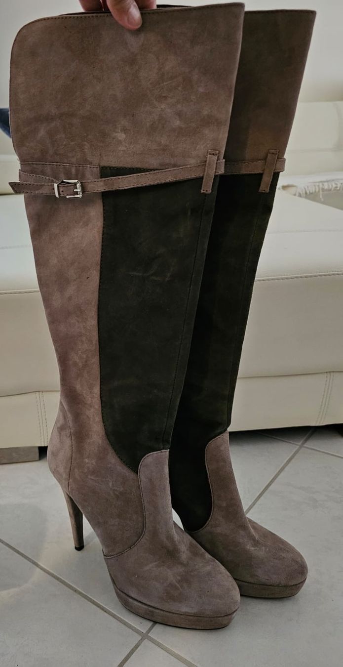 Damenschuhe: Wildleder Stiefel – Neu (gemäss Beschreibung) aus Steinmaur von Kiki_m240