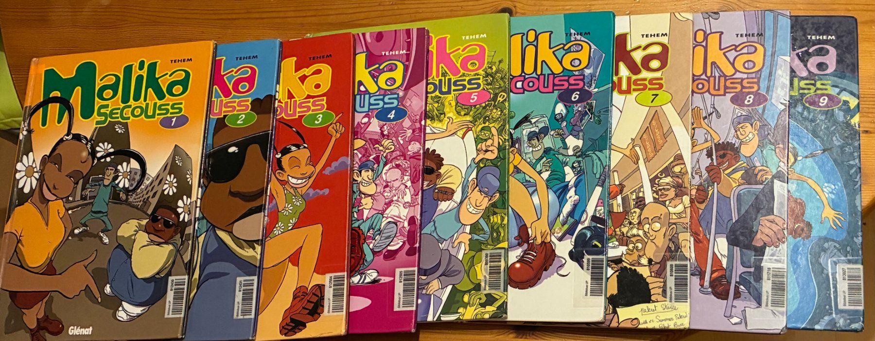 Comics: Série complète "Malika Secouss" – Gebraucht aus Moutier von Lebaladin63 1