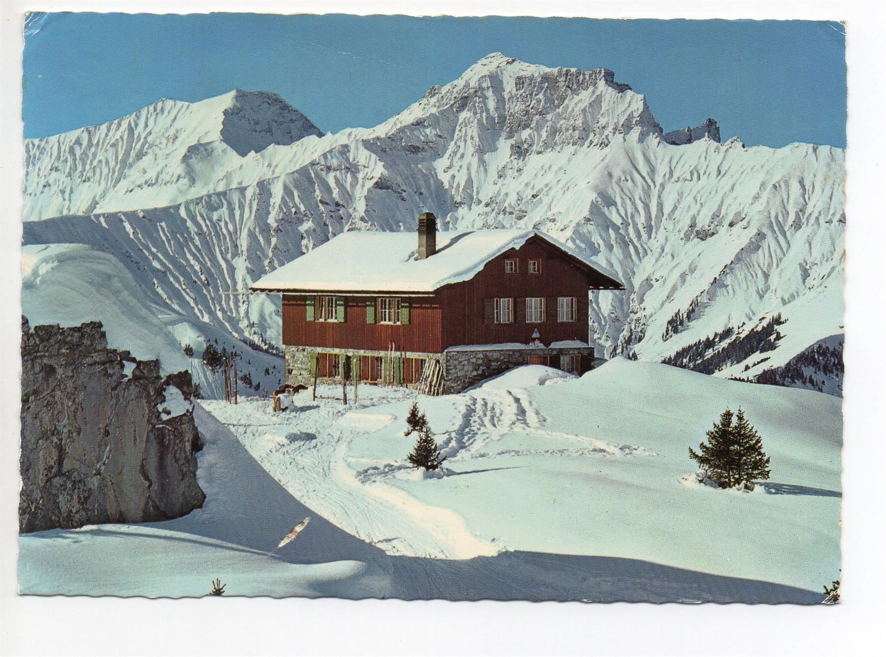 Ansichtskarten: FRUTIGEN Ski- & Ferienheim Elsigen – Gebraucht aus Jona von philajona