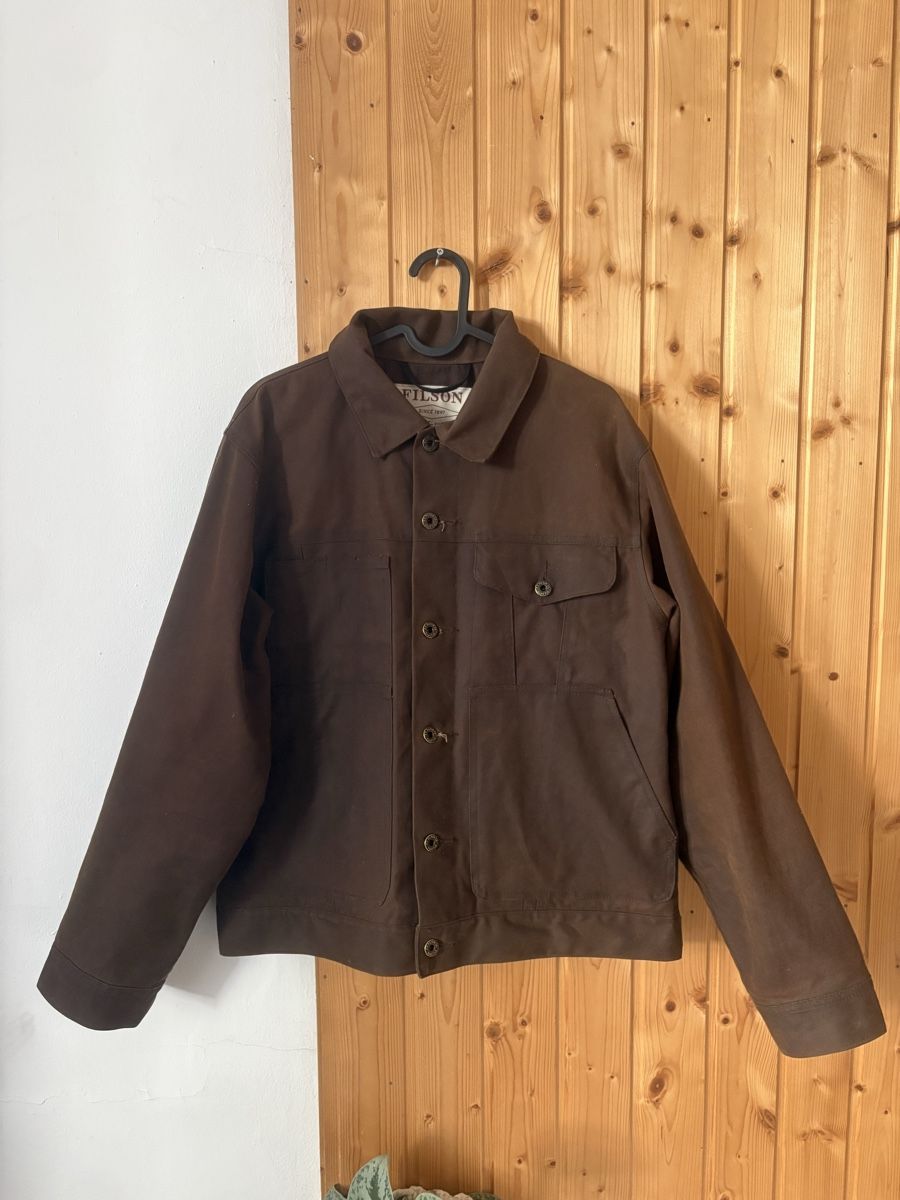 Giacche: Filson tin cloth short lined cruiser Jacket – Usato da Scuol venduto da jul_xwm9 1