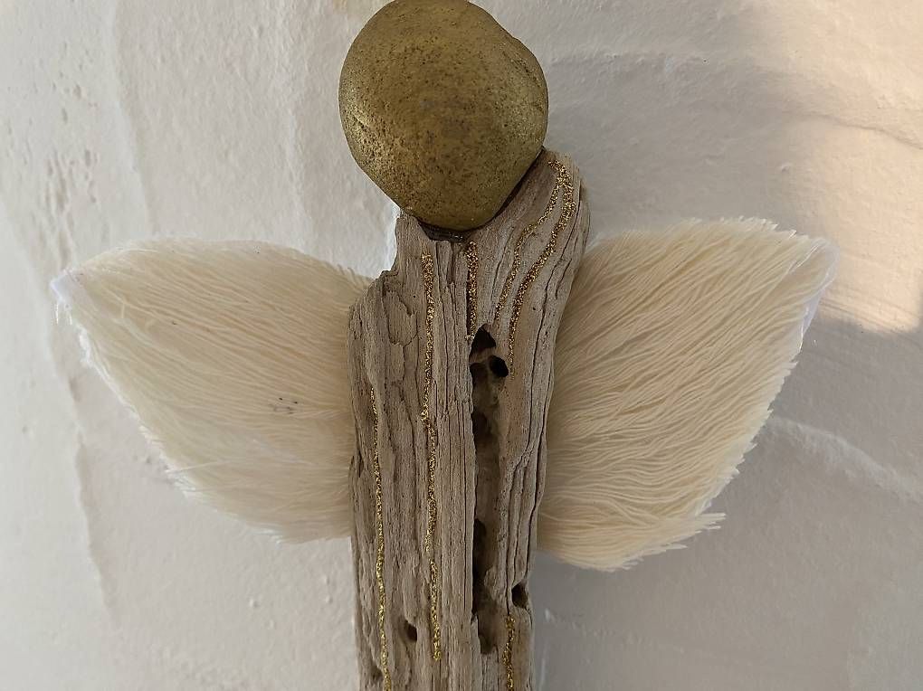 Tutte le decorazioni: Schwemmholz Engel – Usato da Hubersdorf venduto da Beatrice60 1