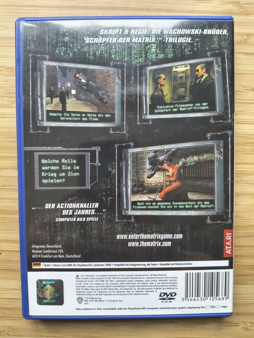 Spiele: Enter the Matrix (PS 2) – Gebraucht aus Riedholz von ste_96cd 1