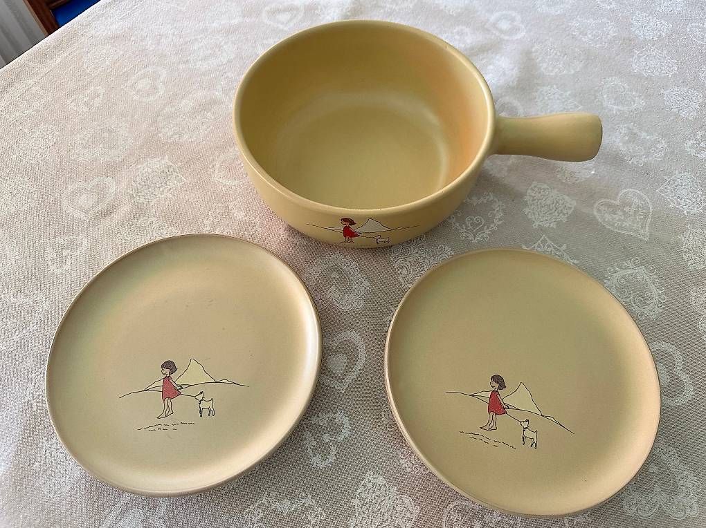 Poêles: Fondue Set - Käsefondue Garnitur - Caquelon - Heidi – D'occasion à Zug par roliro54