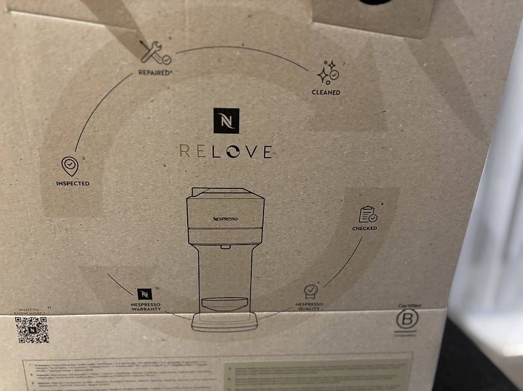 Nespresso Kaffeemaschinen & Espressomaschinen: Nespresso RELOVE VERTUO Kaffeemaschine – Gebraucht aus Uetendorf von Lagi00 2