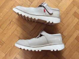 Kickers suede cuir - modèle Mary Jane- pointure 34