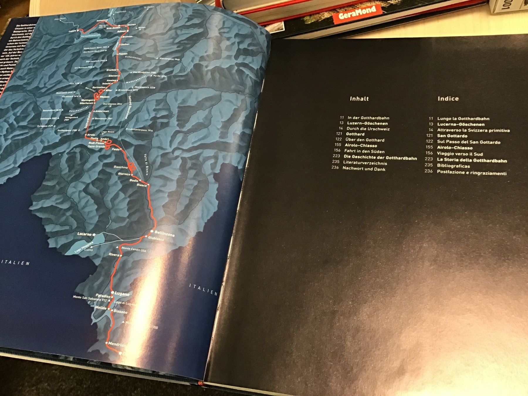 Libri: Gotthardbahn - Robert Bssuch - Eisenbahn - Bildband, Top! – Usato da Männedorf venduto da Modelle-aller-Art 2