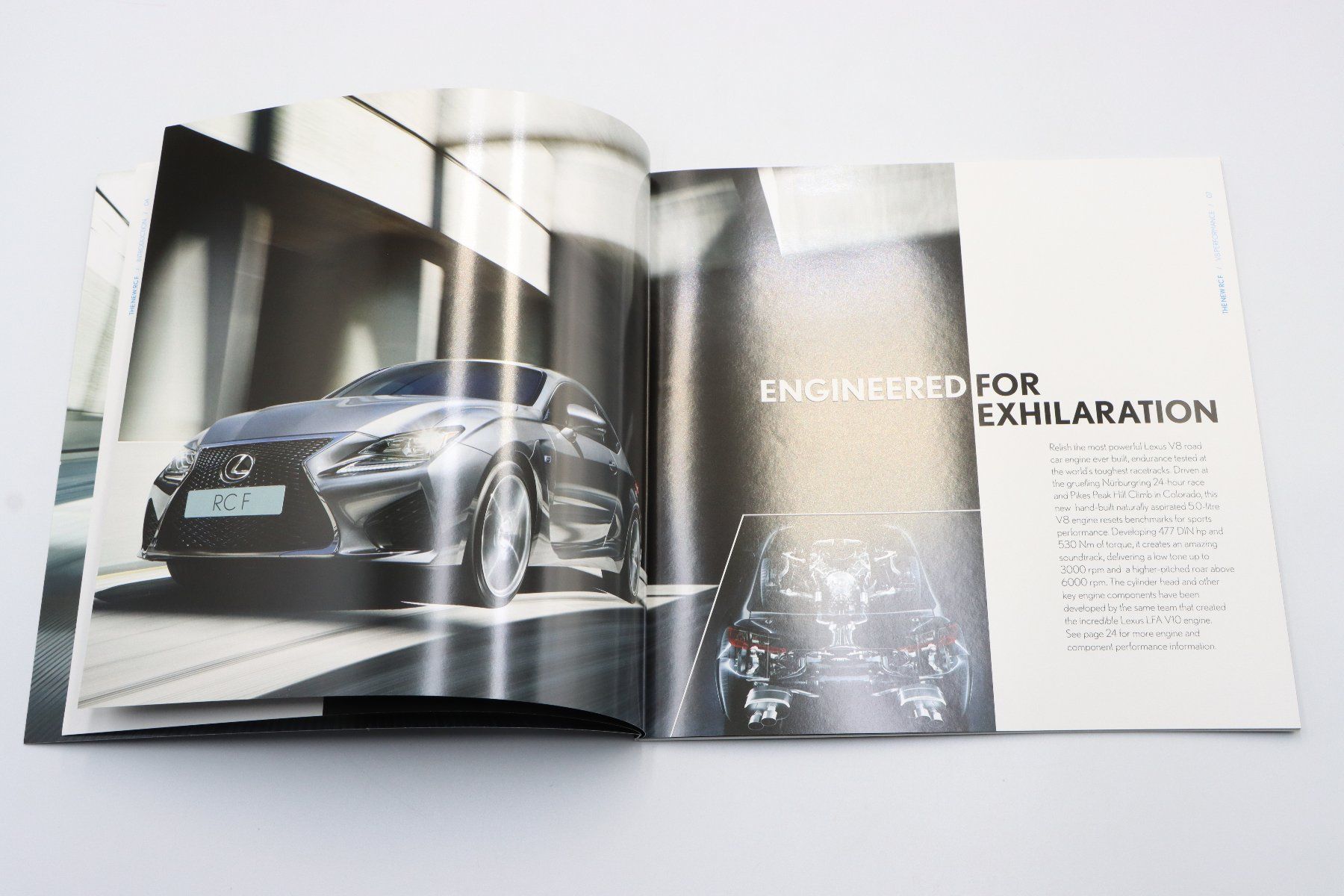 Lexus Documents: Lexus RC F 2014 Prospekt – D'occasion à Bühl b.Aarberg par Collectorpassions 3