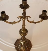 Vintage Messing Kerzenständer, 36 cm hoch