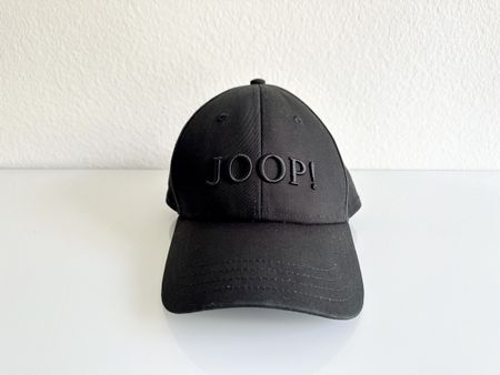 JOOP! Baseball Cap – Schwarz – 100% Baumwolle
