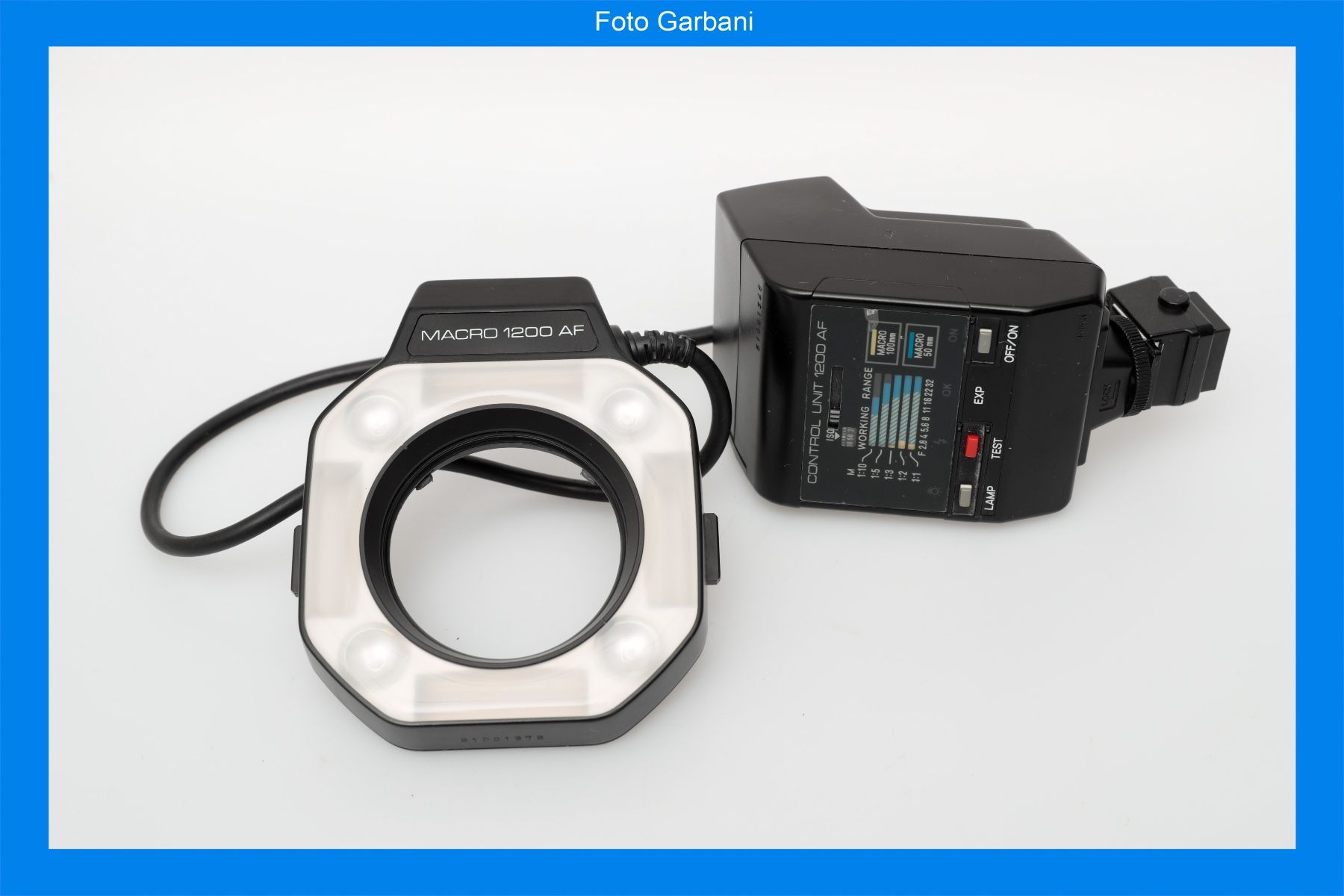 Minolta Flash: Minolta Flash Macro 1200 AF – Usato da Muralto venduto da FotoGarbani