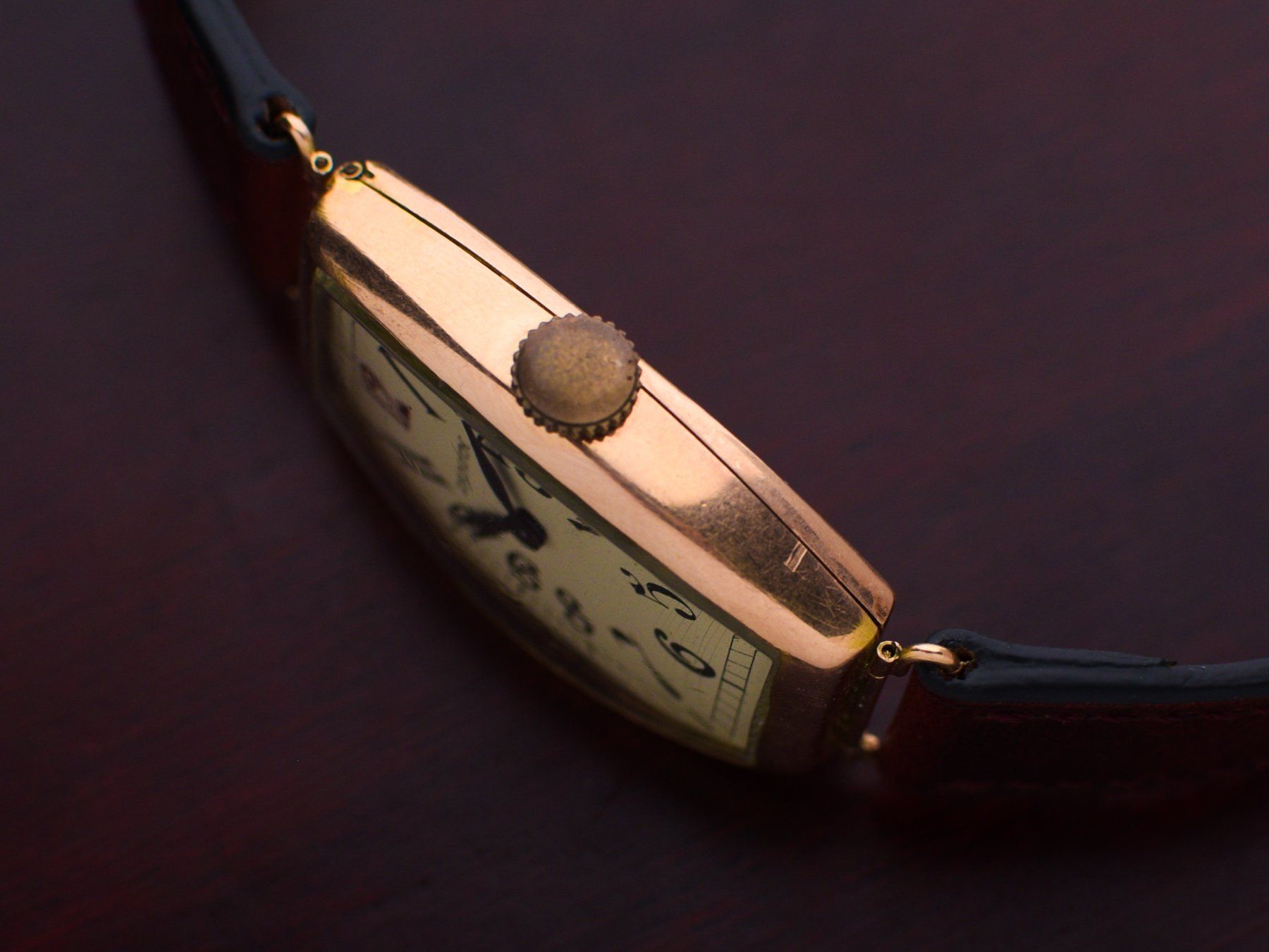 Zenith Uhren: Zenith Tonneau 14kt Rose Gold from 1920s – Gebraucht aus St. Gallen von Andrej99 5